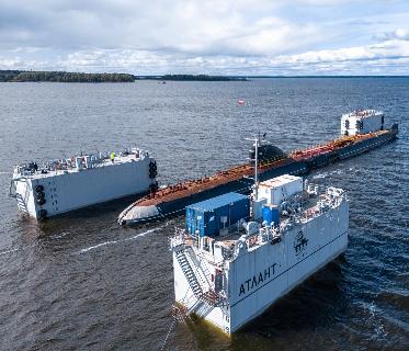 Проект транспортировки подводной лодки К-3 «Ленинский Комсомол»